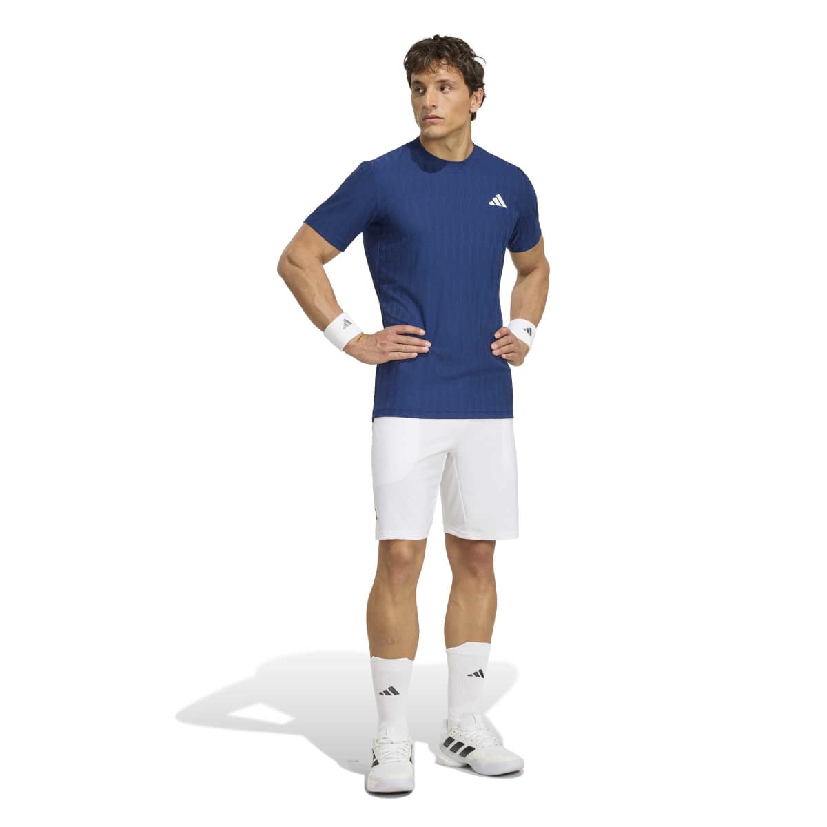 adidas Men's Tennis Climacool+ Airchill Freelift T-Shirt-5