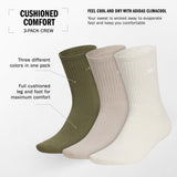 adidas Men's Cushioned Comfort 3-Pack Crew Sock-2