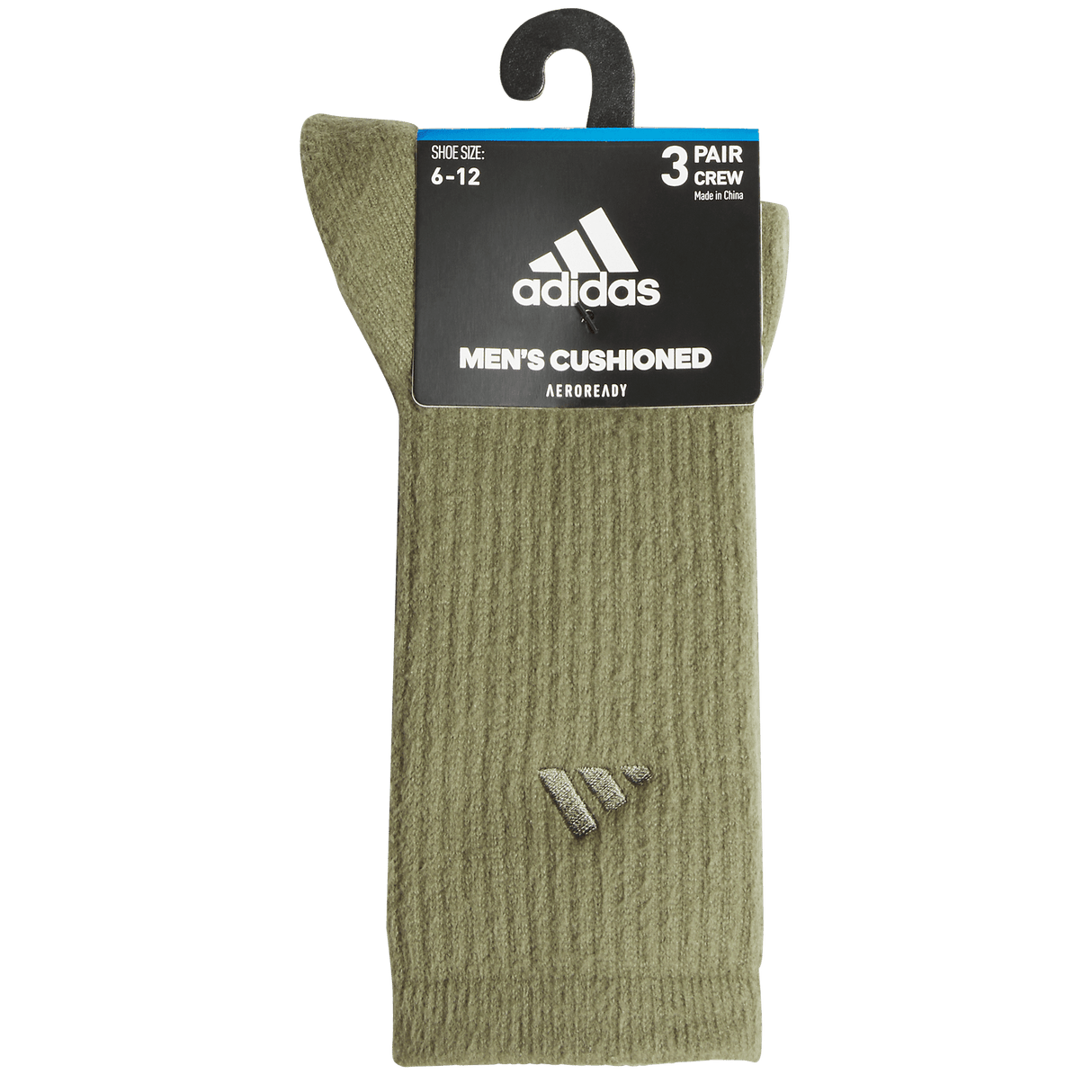 adidas Men's Cushioned Comfort 3-Pack Crew Sock-8