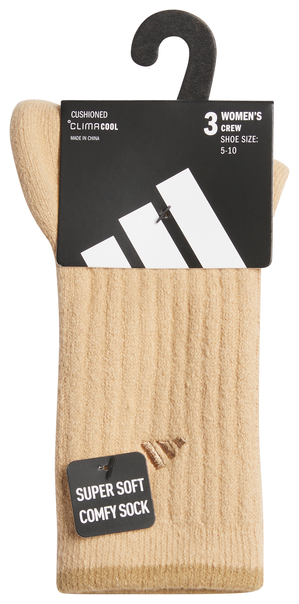 adidas Women's Cushioned Comfort 2.0 3-Pack Crew Sock-6