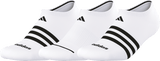 adidas Men's Cushioned 3-Stripe 4.0 3-Pack No Show Sock-1