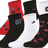adidas Youth Cushioned Graphic 2.0 6-Pack Quarter Sock-1