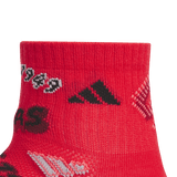 adidas Youth Cushioned Graphic 2.0 6-Pack Quarter Sock-2