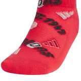 adidas Youth Cushioned Graphic 2.0 6-Pack Quarter Sock-3