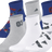 adidas Youth Cushioned Graphic 2.0 6-Pack Quarter Sock-1