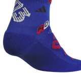 adidas Youth Cushioned Graphic 2.0 6-Pack Quarter Sock-4