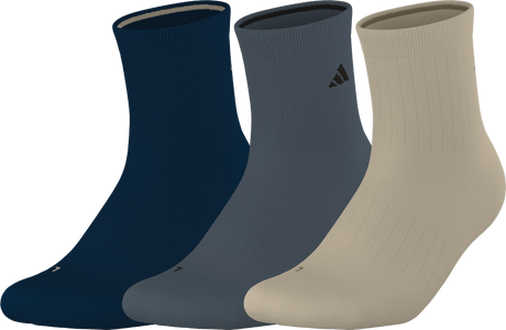 adidas Men's Cushioned Sport 5.0 3-Pack High Quarter Sock-1