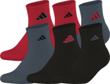 adidas Men's Cushioned Sport 5.0 3-Pack High Quarter Sock-1