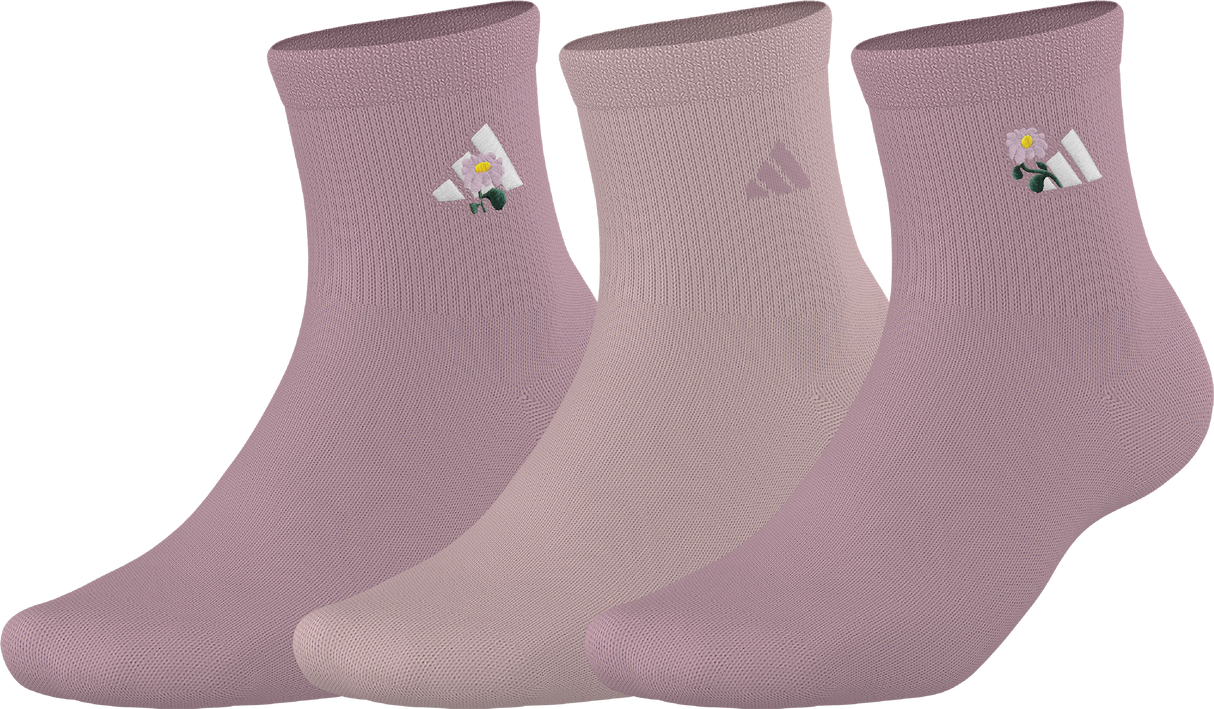 adidas Women's With Love 3-Pack Quarter Sock-1