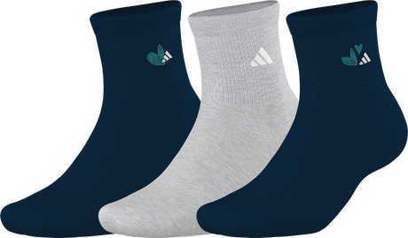 adidas Women's With Love 3-Pack Quarter Sock-1