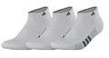 adidas Men's Cushioned 4.0 3-Pack Low Cut Sock-1