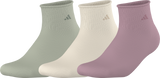 adidas Women's Cushioned Comfort 3.0 3-Pack Quarter Sock-1