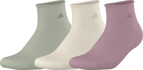 adidas Women's Cushioned Comfort 3.0 3-Pack Quarter Sock-1