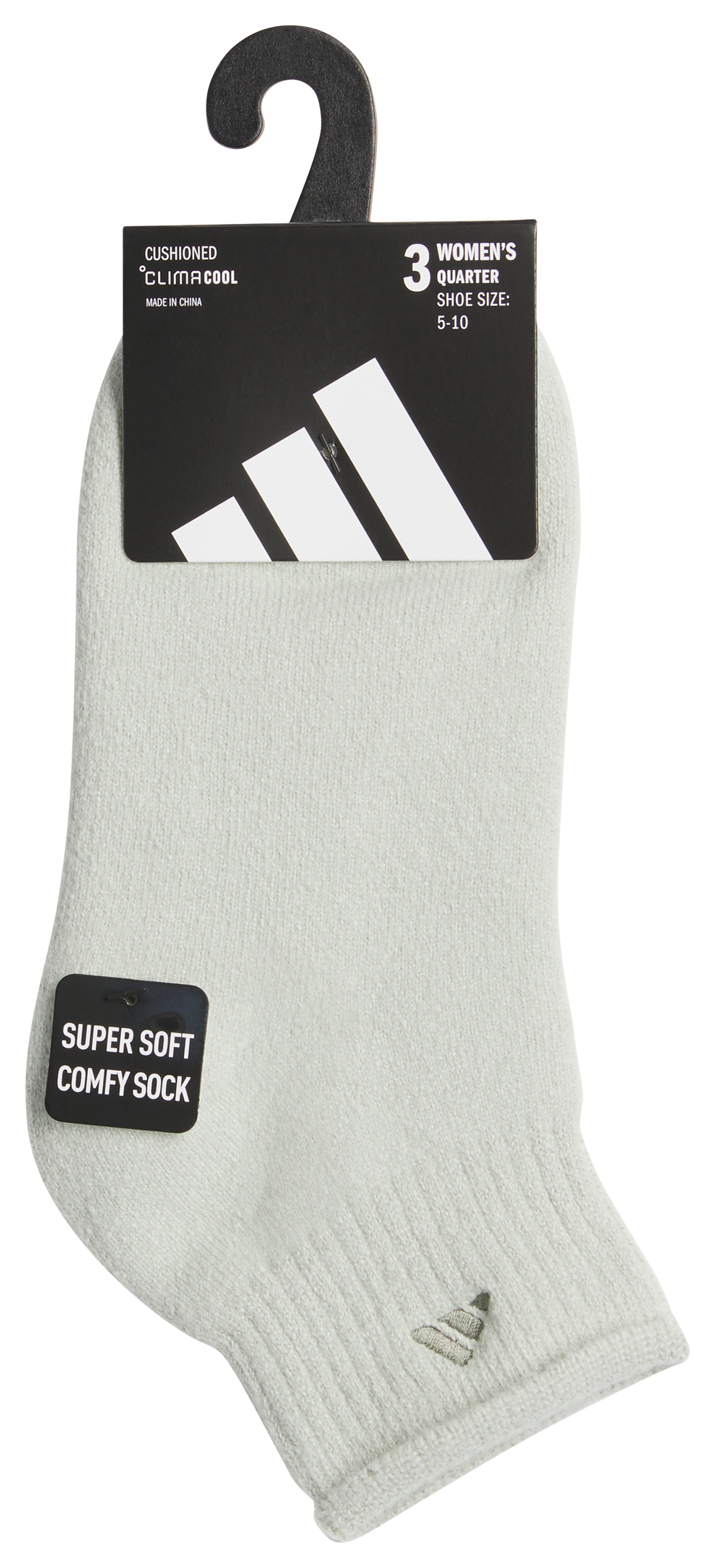 adidas Women's Cushioned Comfort 3.0 3-Pack Quarter Sock-5