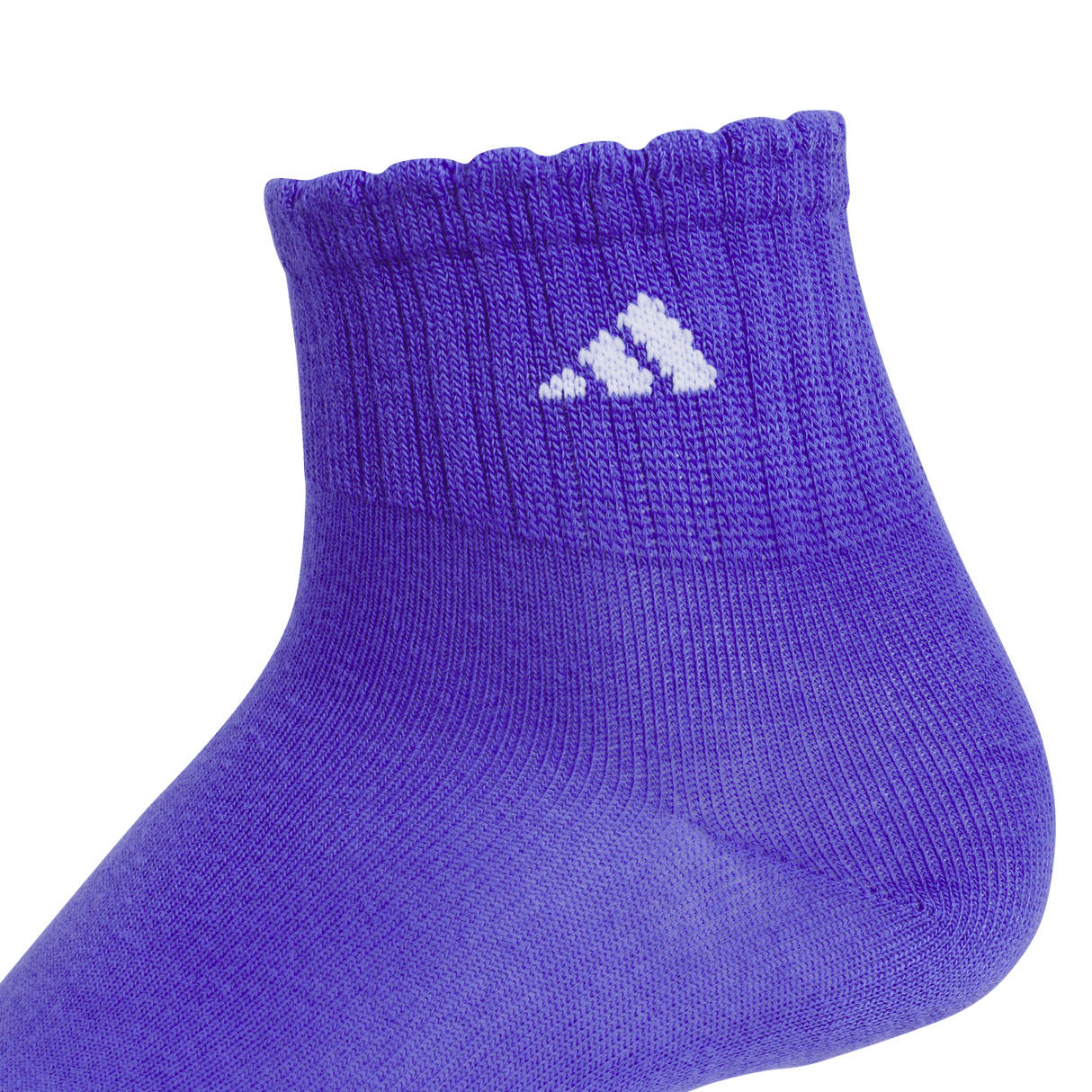 adidas Girl's Sport Fashion 6-Pack Quarter Sock-2