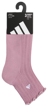 adidas Women's Performance Ruffle 3-Pack Quarter Sock-6