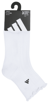 adidas Women's Performance Ruffle 3-Pack Quarter Sock-6