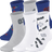 adidas Youth Cushioned Mixed 5.0 6-Pack Crew Sock-1