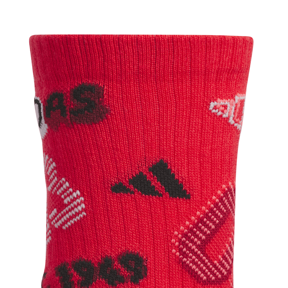 adidas Youth Cushioned Mixed 5.0 6-Pack Crew Sock-2