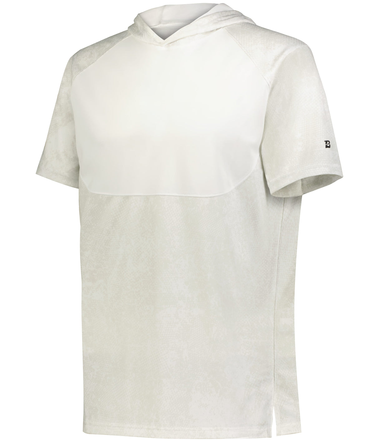 Badger Sport Youth Stadium Print Short Sleeve Hooded Tee