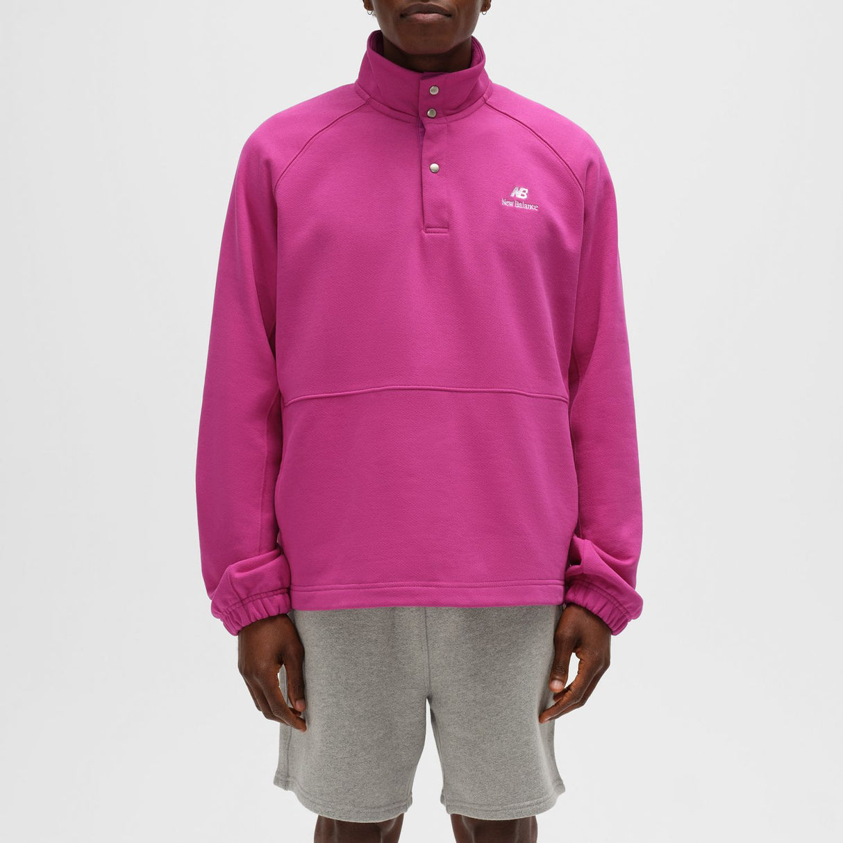 New Balance Men's Made in USA Quarter Zip Sweatshirt-2