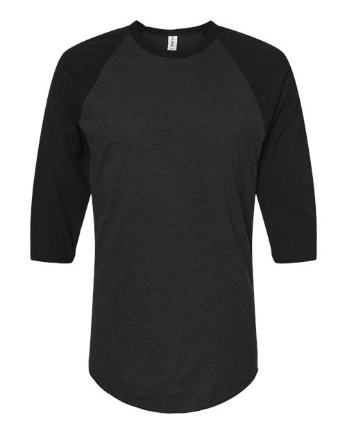 Tultex Men's Fine Jersey Raglan T-Shirt-1