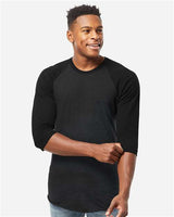Tultex Men's Fine Jersey Raglan T-Shirt-3