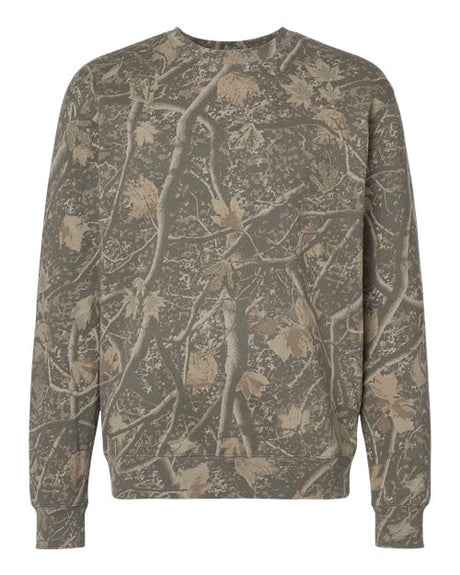 Independent Trading Co. Men's Heavyweight Crewneck Sweatshirt-1