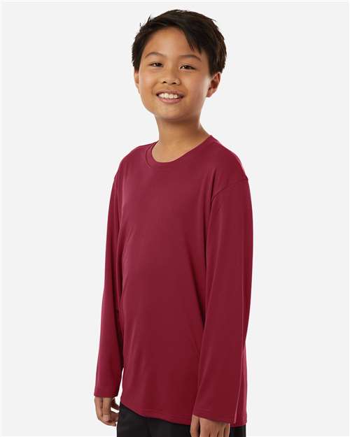 AllPro Youth Pro-Lock Performance Long Sleeve T-Shirt-4