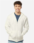 Tultex Men's Full-Zip Hooded Sweatshirt-3