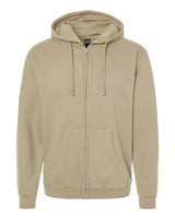 Tultex Men's Full-Zip Hooded Sweatshirt-1