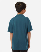 AllPro Youth Pro-Lock Performance Polo-5