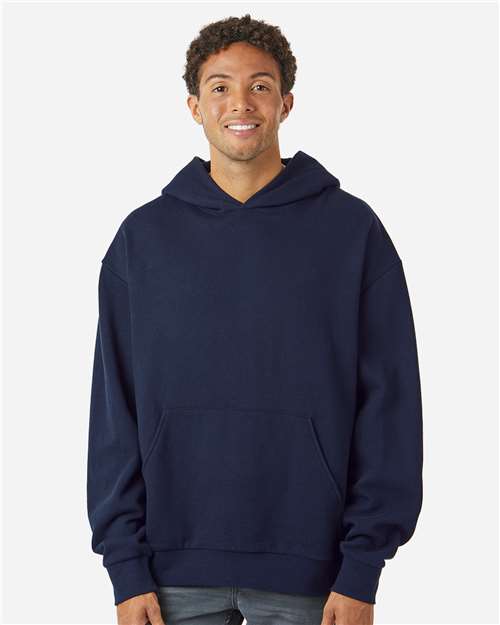 Independent Trading Co. Men's Avenue Midweight Hooded Sweatshirt-3