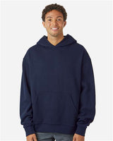 Independent Trading Co. Men's Avenue Midweight Hooded Sweatshirt-3