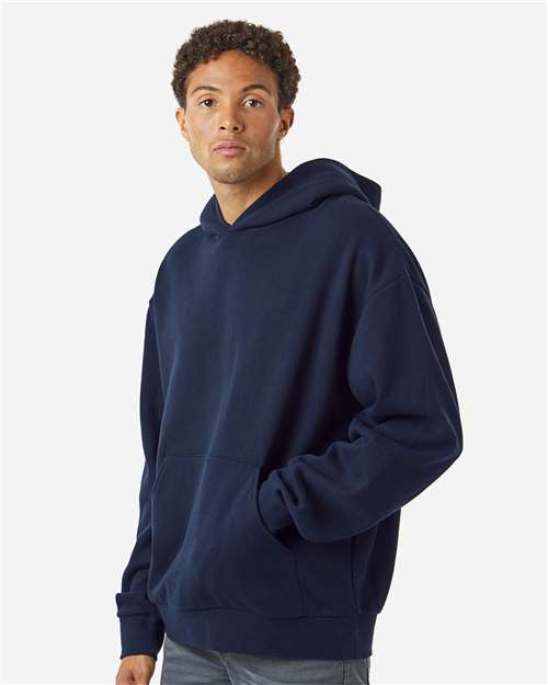 Independent Trading Co. Men's Avenue Midweight Hooded Sweatshirt-4