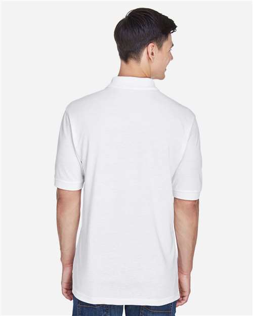 Harriton Men's Easy Blend Polo-5