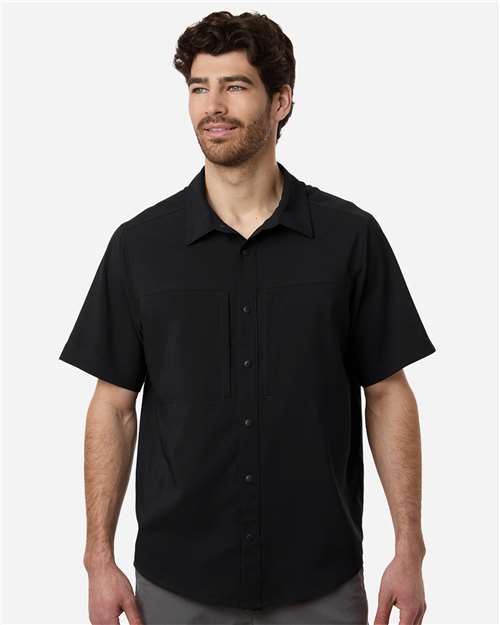 CORE365 Men's UltraUVP Shoreline Short Sleeve Staff Shirt-3