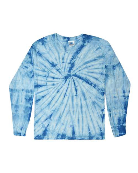 Colortone Men's Tie-Dyed Long Sleeve T-Shirt