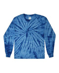 Colortone Men's Tie-Dyed Long Sleeve T-Shirt