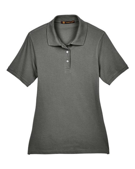 Harriton Women's Easy Blend Polo-1