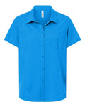 CORE365 Women's UltraUVP Shoreline Short Sleeve Staff Shirt-1