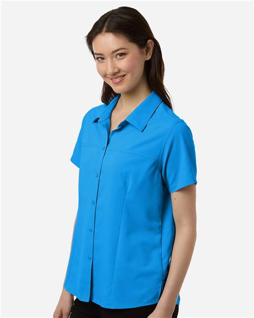 CORE365 Women's UltraUVP Shoreline Short Sleeve Staff Shirt-4