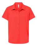 CORE365 Women's UltraUVP Shoreline Short Sleeve Staff Shirt-1