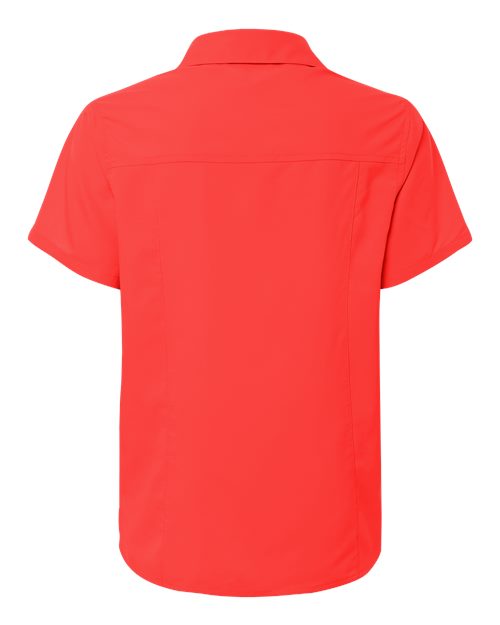 CORE365 Women's UltraUVP Shoreline Short Sleeve Staff Shirt-2