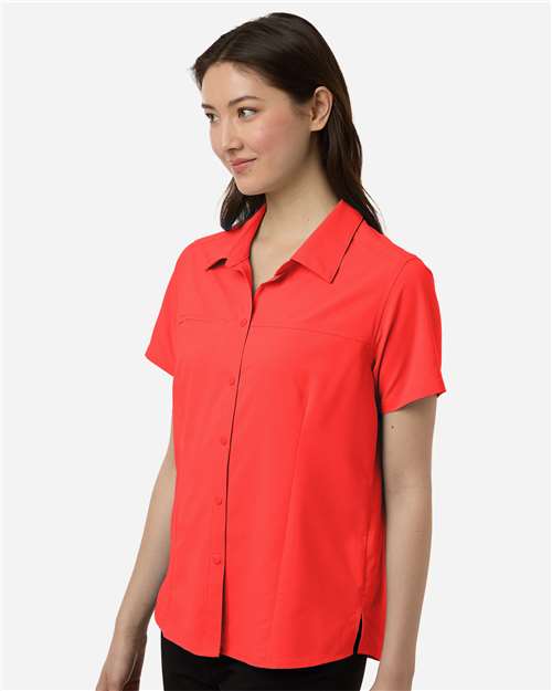 CORE365 Women's UltraUVP Shoreline Short Sleeve Staff Shirt-4