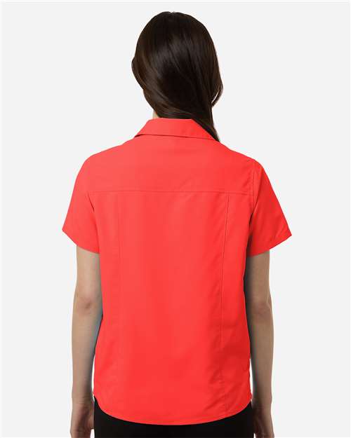 CORE365 Women's UltraUVP Shoreline Short Sleeve Staff Shirt-5