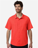 CORE365 Men's UltraUVP Shoreline Short Sleeve Staff Shirt-3