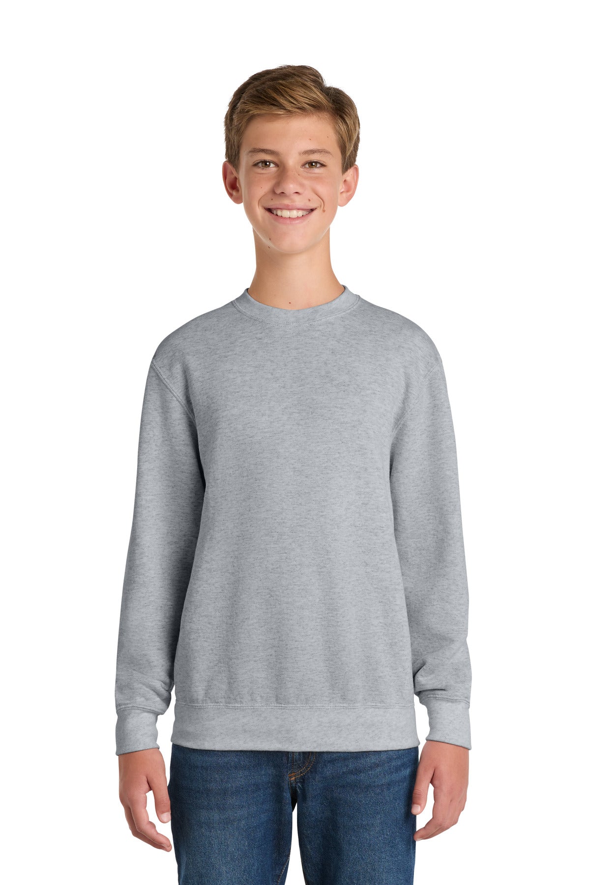 Port & Co Youth   Core Fleece Crewneck Sweatshirt PC78Y