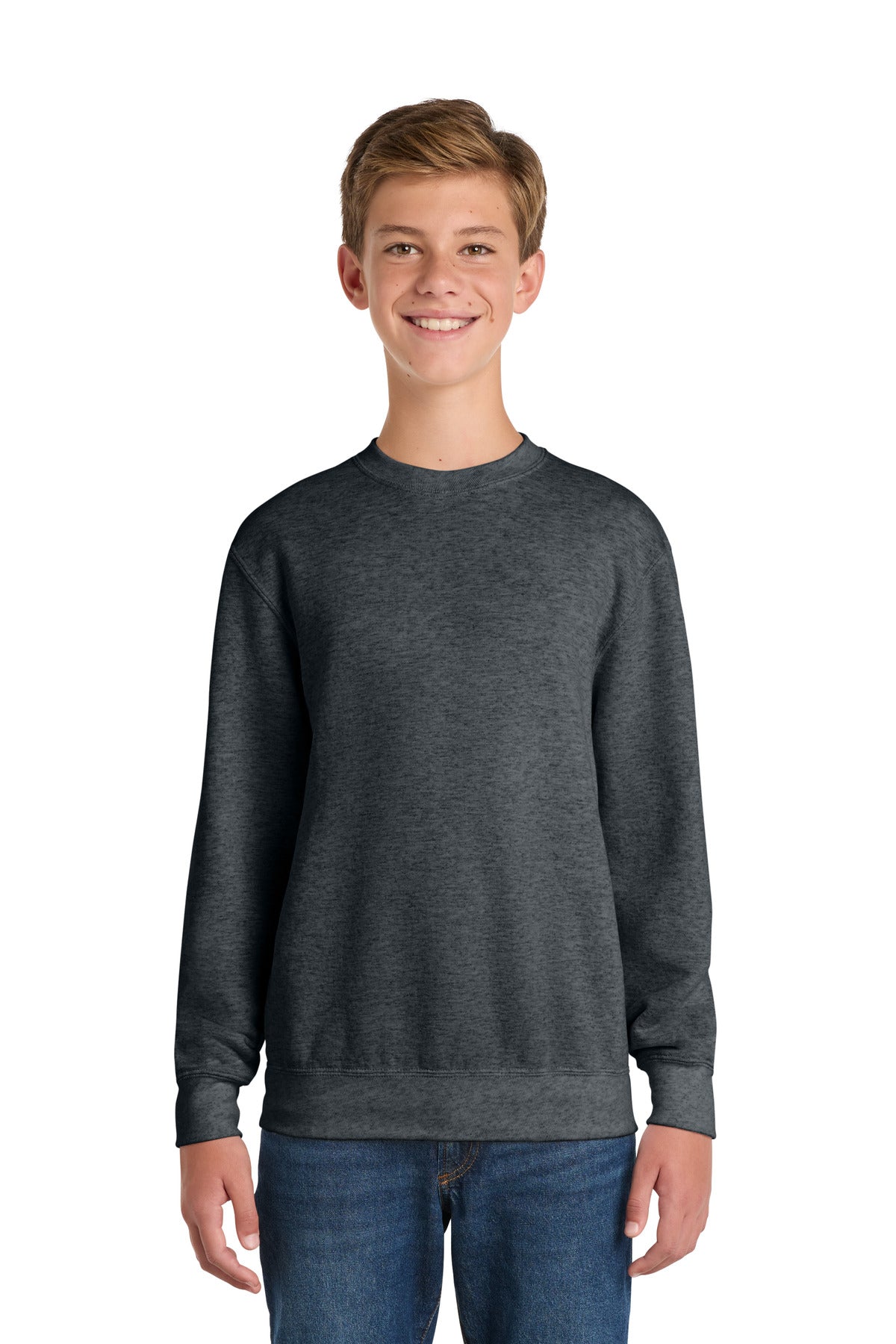 Port & Co Youth   Core Fleece Crewneck Sweatshirt PC78Y