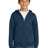 Port & Co Youth   Core Fleece Full-Zip Hooded Sweatshirt PC78YZH